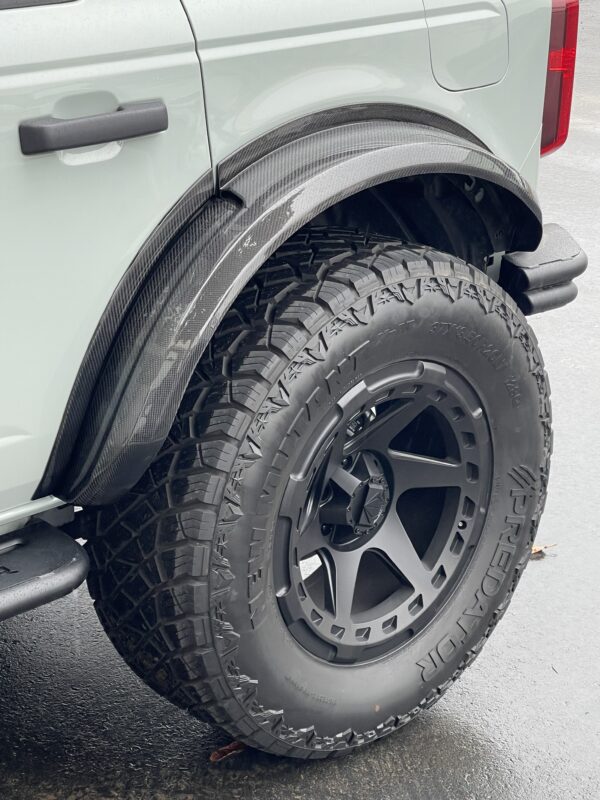 Carbon Fiber Fender Flares Bronco Lobo OffRoad